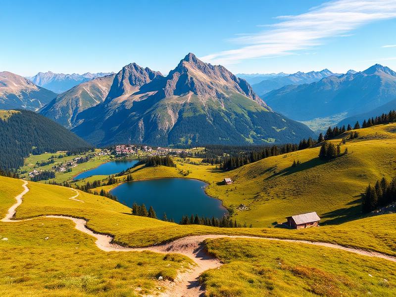 Výhľad na Vysoké Tatry z Kežmarku - strategická poloha Hotel Start